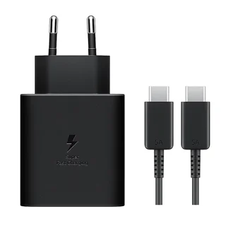 شارژر دیواری 50 وات سامسونگ مدل EP-T5020XBEGWW به همراه کابل USB-C